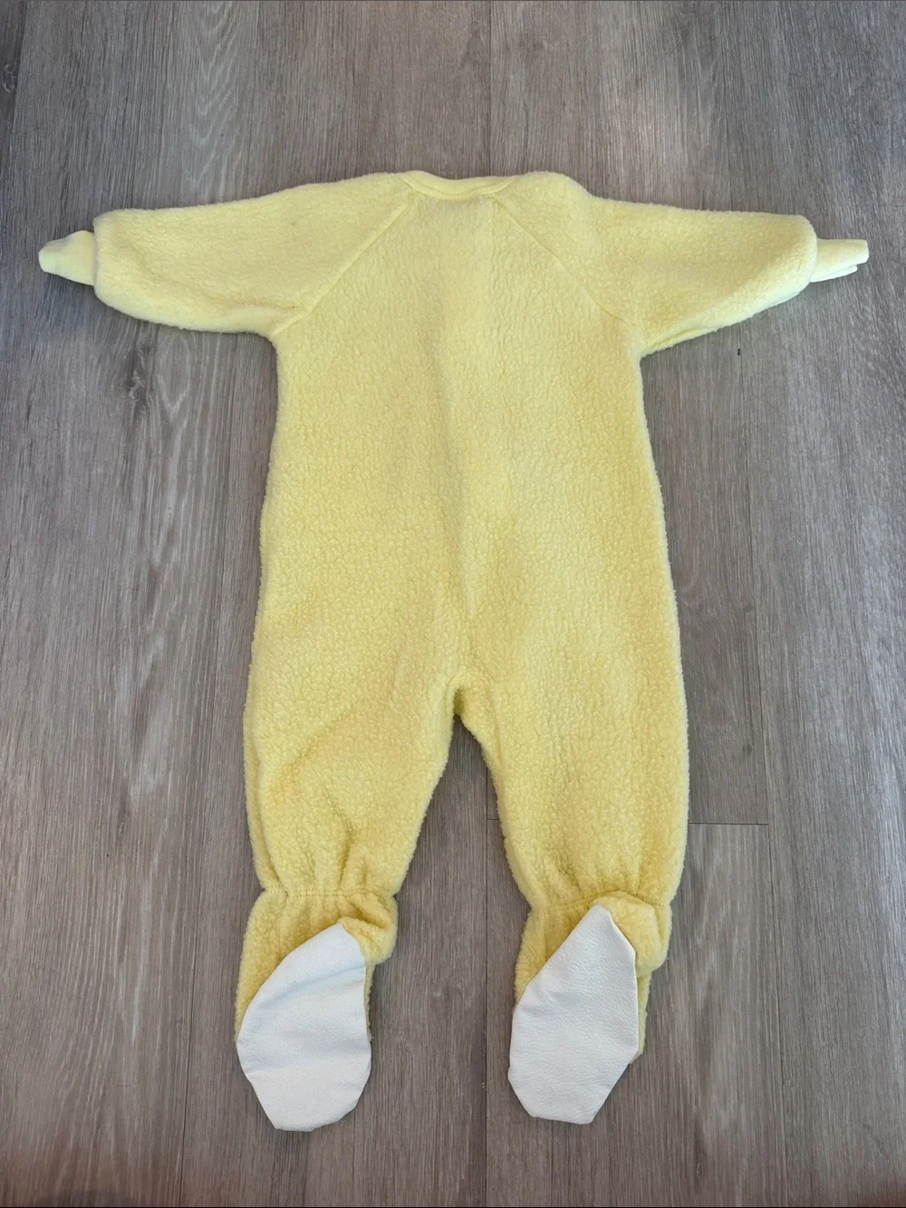 Carter’s Vintage 80’s Yellow Fuzzy One Piece